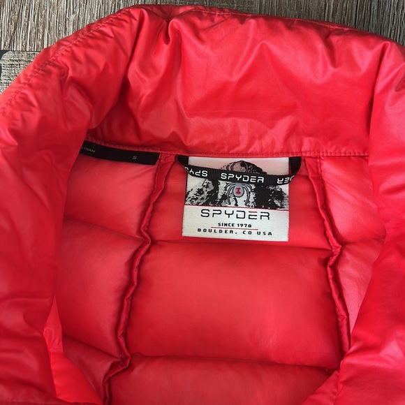 Spyder Pink Puffer Jacket - Picture 5 of 14